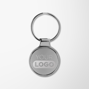 Engraved Orlene Metal Round Keyring
