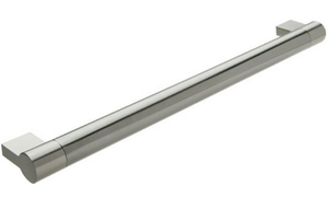 Chelsea Keyhole Bar Handle 185 mm Satin Stainless Finish