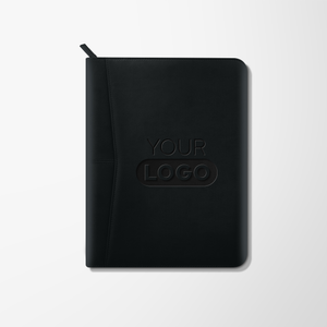Debossed Pedova™ Zippered Padfolio