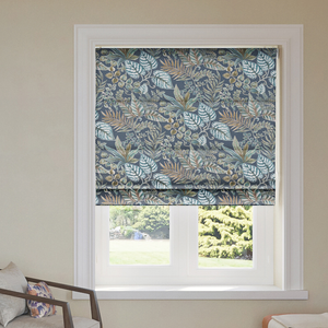 Paloma, Indigo - Roman Blind