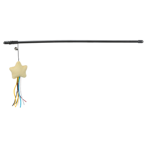 Cat Toy - Playing Rod -Plush Star