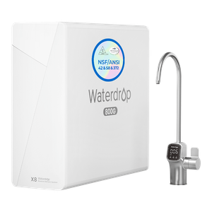 Waterdrop X Series Reverse Osmosis System, X8