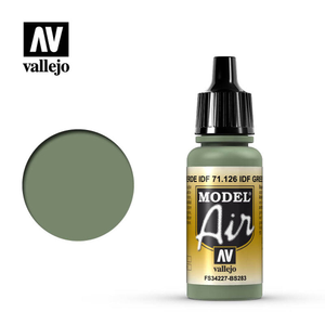 Vallejo Model Air - IDF Green 18ml Model Paint 71126
