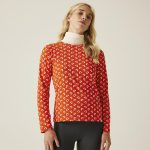 Regatta Womens Orla Kiely Long Sleeve Blouse - 16 / Clover Red
