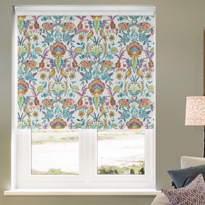 Bangalore, Azure Glow - Roller Blind