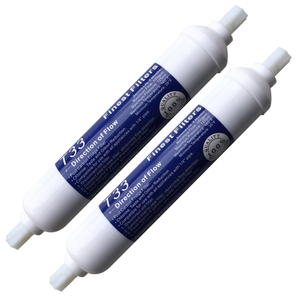 2 x Screw Fit T33 Carbon Drinking Water / Fridge Filter Cartridges