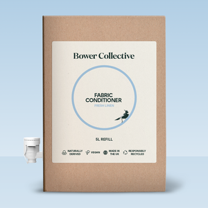 Bower Fabric Conditioner Refill – Fresh Linen - Bag in Box - 5L