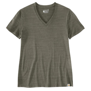 Relaxed Fit Lightweight Short Sleeve V-Neck T-Shirt