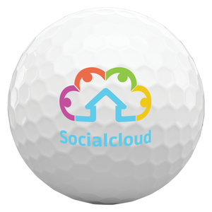 Full Color Callaway® 12-Pack Warbird® Golf Balls Std Serv