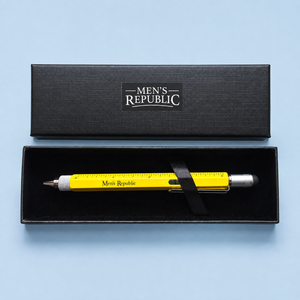 Moonpig Men's Republic Multi Tool Pen 9-In-1 Functions