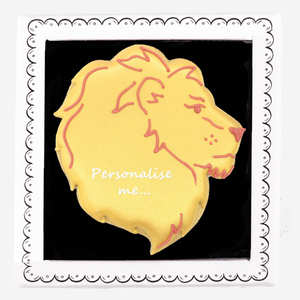 Leo Horoscope letterbox biscuit