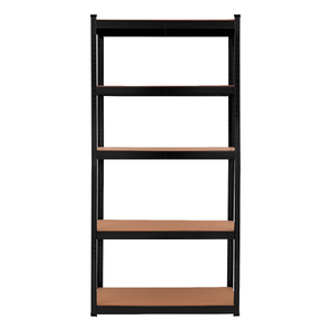 TOUGH MASTER Garage Storage Shelves Heavy Duty Black Shelving Unit 175kg Capacity Per Shelf 180 x 90 x 40cm - 5 Tier (TM-GMS8940B)