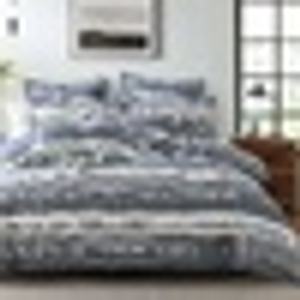 Jamieson Sea Blue Quilt Cover Set