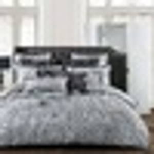 Victorie Silver Quilt Cover Set