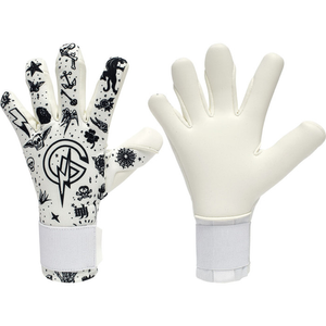 Keeper iD Goalproof 'TATTOO INK' Hybrid Negative - White/Tattoo Navy - 10