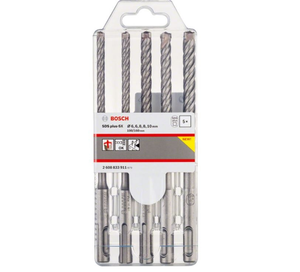 Borrsats Bosch SDS plus-5X; 6-10 mm; 5 st.