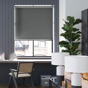 Trinity (Blackout), Fossil Grey - Twist&Fit Roller Blind