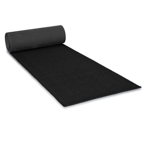 Gym Astroturf Black - 1m x 10m