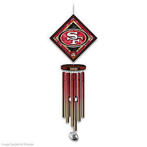 San Francisco 49ers Wind Chime