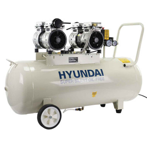 Hyundai HY275100 2hp 100L Direct Drive Oil Free Electric Air Compressor 145psi 230V