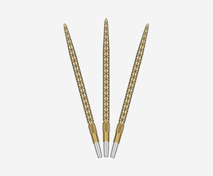 Target Darts Swiss Diamond Pro Gold 40mm Dart Points Set (Pack of 3) - Exclusively for Swiss Point c