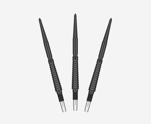 Target Darts Swiss Storm LNC Black 35mm Dart Points Set (Pack of 3) - Exclusively for Swiss Point co