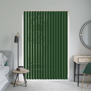 Gemini Forest Green Vertical Blinds