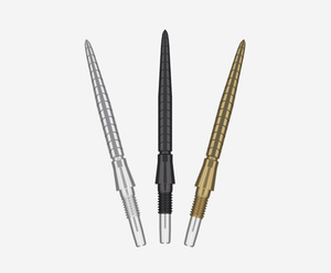 Target Darts Swiss Storm Quartz Black 30mm Dart Points Set (Pack of 3) - Exclusively for Swiss Point