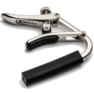 Shubb C1 Standard Capo for Steel String Guitar (Polished Nickel)