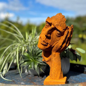 Cast Iron Sleepy Thoughts Statue