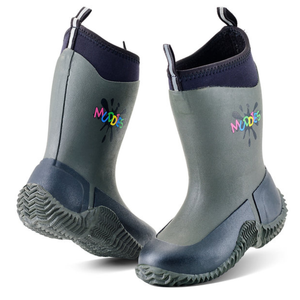 Grubs Kids Muddies Icicle 5.0 Wellies - 8K / Charcoal