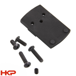 HK USP Full Size Optic Plate - DeltaPoint Pro, Eotech EFLX - Red Dot Pistol Sight