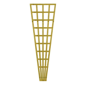 1.83M x 0.9M Fan Trellis - Pressure Treated Green/Natural