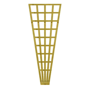 1.83M x 1.2M Fan Trellis - Pressure Treated Green/Natural