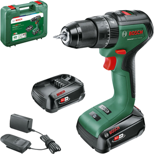 Slagskruvdragare / borr Bosch UniversalImpact 18V-60; 18 V; 2x2,0 Ah batt.