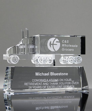 Crystal Semi Truck Award