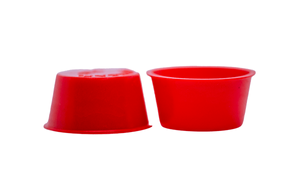 Tapered Plugs 11.35mm Minimum Outside Diameter (A) 13.03mm Maximum Outside Diameter (B) Red