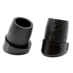 School Chair Feet Internal 15.88mm (5/8") Diameter For Smaller Chairs (15� Angle) with Alignment Groove Description Black
