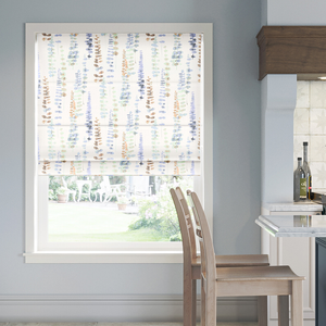 Santa Maria, Marine - Twist&Fit Roman Blind