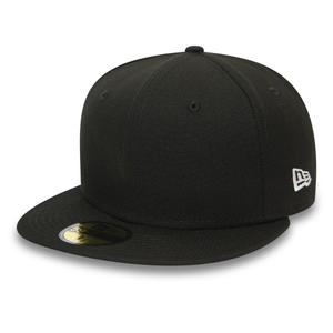 New Era Blank Essential Black 59FIFTY Fitted Cap