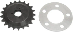 Drag Specialties 21 Tooth Offset Transmission Sprocket For 1984-1990 HD Sportster Models (191371-BX-LB1)
