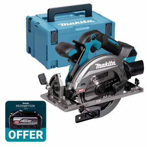 Makita HS012GZ01 40V Max XGT Brushless Circular Saw in a Makpac Case (Body Only)