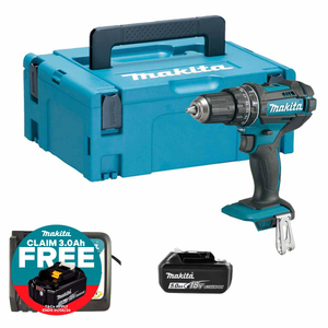 Makita DHP482STJ 18V LXT Cordless Combi Drill with 1 x 5.0Ah Battery