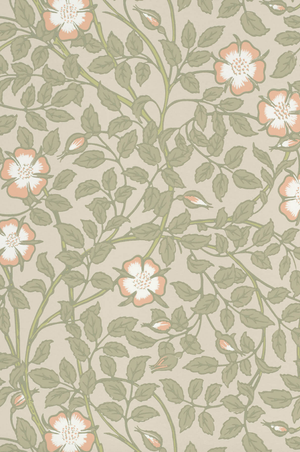 Briar Rose - Green Mist - A4 Sample Sheet