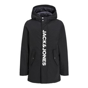 JACK & JONES Boys Fen Parka Black