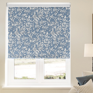 Aviary, Denim - Twist&Fit Roller Blind