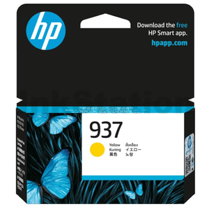 HP 937 Genuine Yellow Ink Cartridge 4S6W4NA - 800 Pages