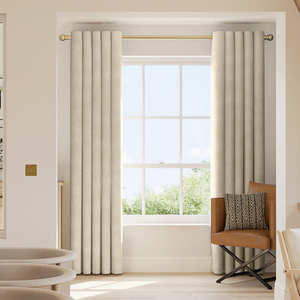 Florence Faux Suede, Mink Brown - Made to Measure Curtains
