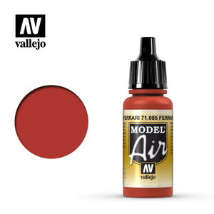 Vallejo Model Air - Ferrari Red 18ml Model Paint 71085