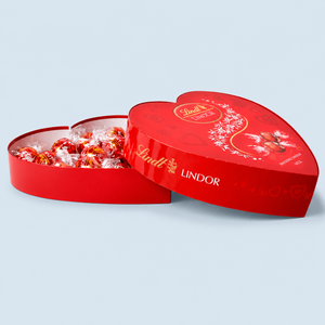 Lindt Lindor Milk Chocolate Truffles Heart Box 200G